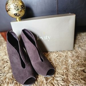 Levity Ankle Peeptoe Bootie